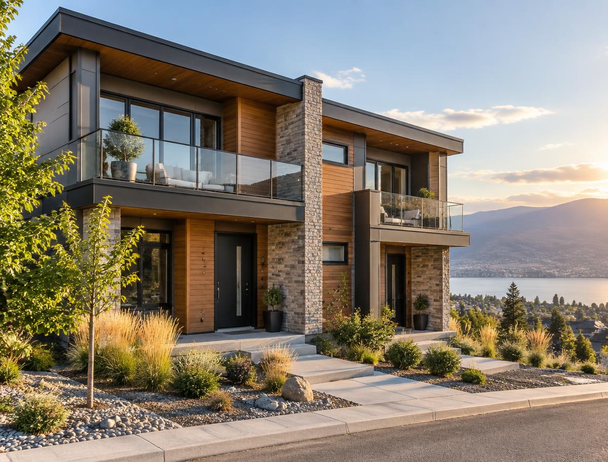 Modern multi-unit investment property in the Okanagan
